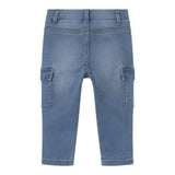 Mayoral Jeans Tinta Unita con Tasconi per Neonato 1578 AZZURRO MAYORAL 