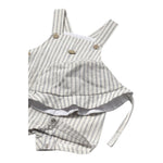 Mayoral Completo 2 Pezzi Salopette-Cappello per Neonato 16016 BIANCO MAYORAL 