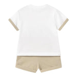 Mayoral Completo 2 Pezzi T-Shirt-Short per Neonata 1610 BIANCO MAYORAL 