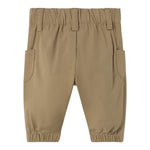 Mayoral Pantalone tinta unita con Elastico In Vita Beige per Neonato 16533 BEIGE MAYORAL 