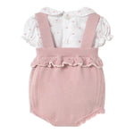 Mayoral Completo 2 Pezzi Ghettina-Camicia per Neonata 1661 BIANCO/ROSA MAYORAL 