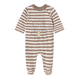 Mayoral Tutina Manica Lunga Fantasia A Righe per Neonato 1709 BIANCO/BEIGE MAYORAL 