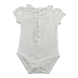 Mayoral Body Mezza Manica Tinta Unita con Colletto per Neonata 1757 BIANCO MAYORAL 
