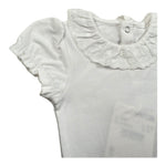 Mayoral Body Mezza Manica Tinta Unita con Colletto per Neonata 1757 BIANCO MAYORAL 