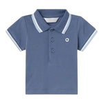 Mayoral Polo Mezza Manica Tinta Unita per Neonato 190X BLU MAYORAL 