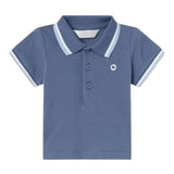 Mayoral Polo Mezza Manica Tinta Unita per Neonato 190X BLU MAYORAL 