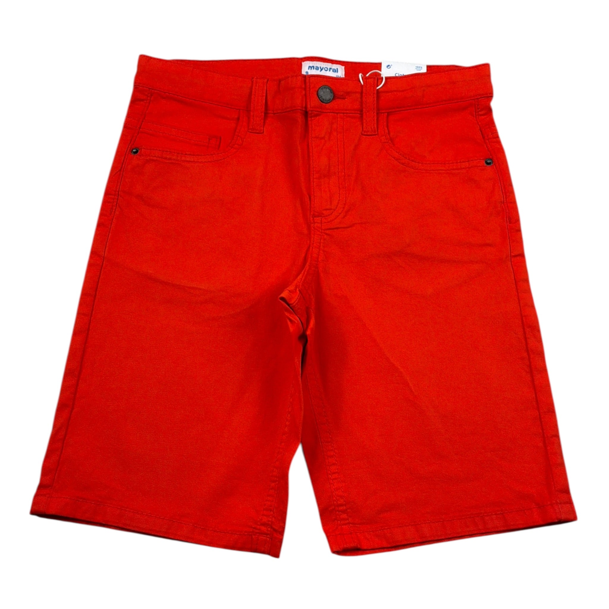 Mayoral Bermuda tinta unita Rosso per Bambino 204 ROSSO MAYORAL 