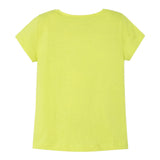 Mayoral T-Shirt Girocollo Tinta Unita con Stampa per Neonata 301432N VERDE MAYORAL 