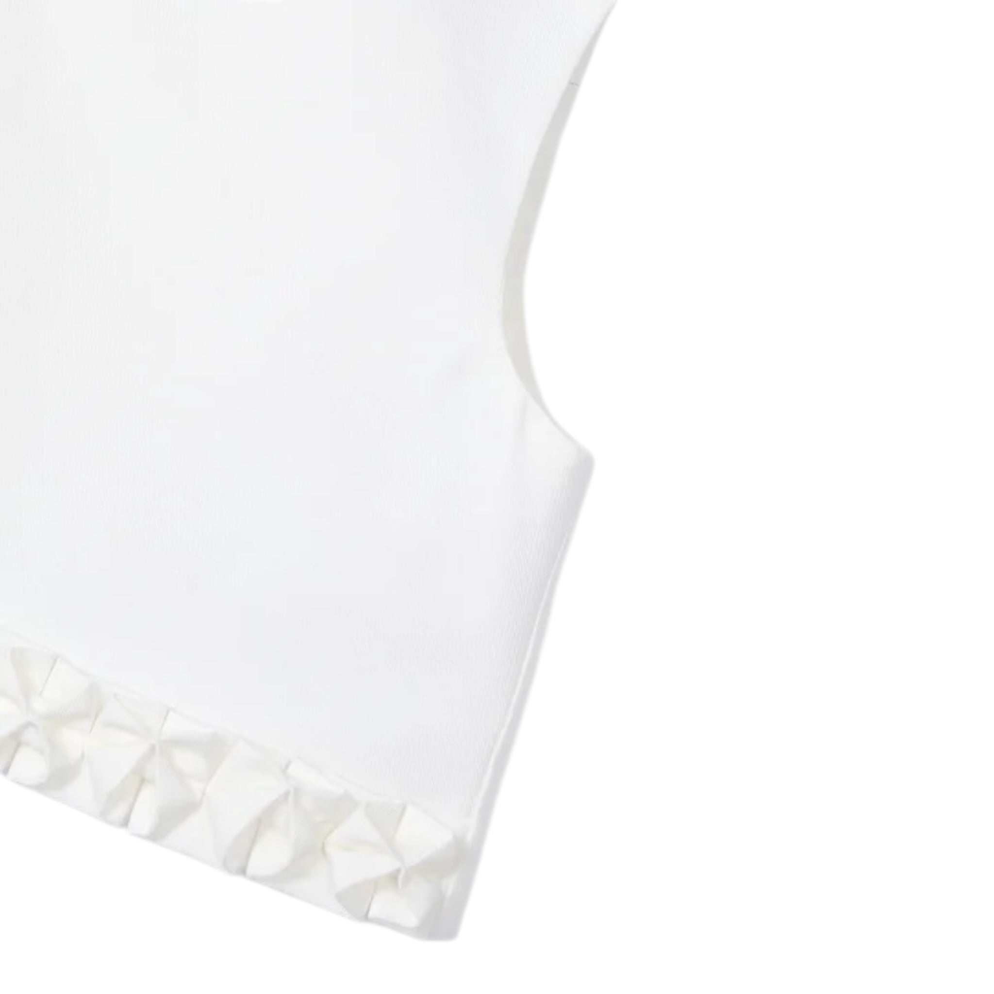 Mayoral Top Giromanica Tinta Unita per Bambina 3022 BIANCO MAYORAL 