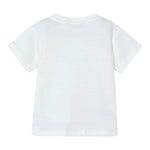 Mayoral T-Shirt In Maglia Girocollo Tinta Unita per Bambino 3028X BIANCO MAYORAL 