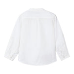 Mayoral Camicia con Colletto Coreano Tinta Unita per Bambino 3119X BIANCO MAYORAL 