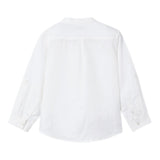 Mayoral Camicia con Colletto Coreano Tinta Unita per Bambino 3119X BIANCO MAYORAL 