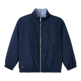 Mayoral Giubbino Reversibile con Zip E Cappuccio per Bambino 3430 BLU MAYORAL 