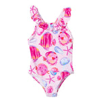 Mayoral Costume Inter Tinta Unita con Stampe per Neonata 3719 ROSA MAYORAL 