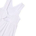 Mayoral Abito Giromanica tinta unita con Trafori Bianco per Bambina 3962 BIANCO MAYORAL 