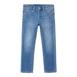 Mayoral Jeans Tinta Unita con Girovita Regolabile per Bambino 5515 BLU MAYORAL 