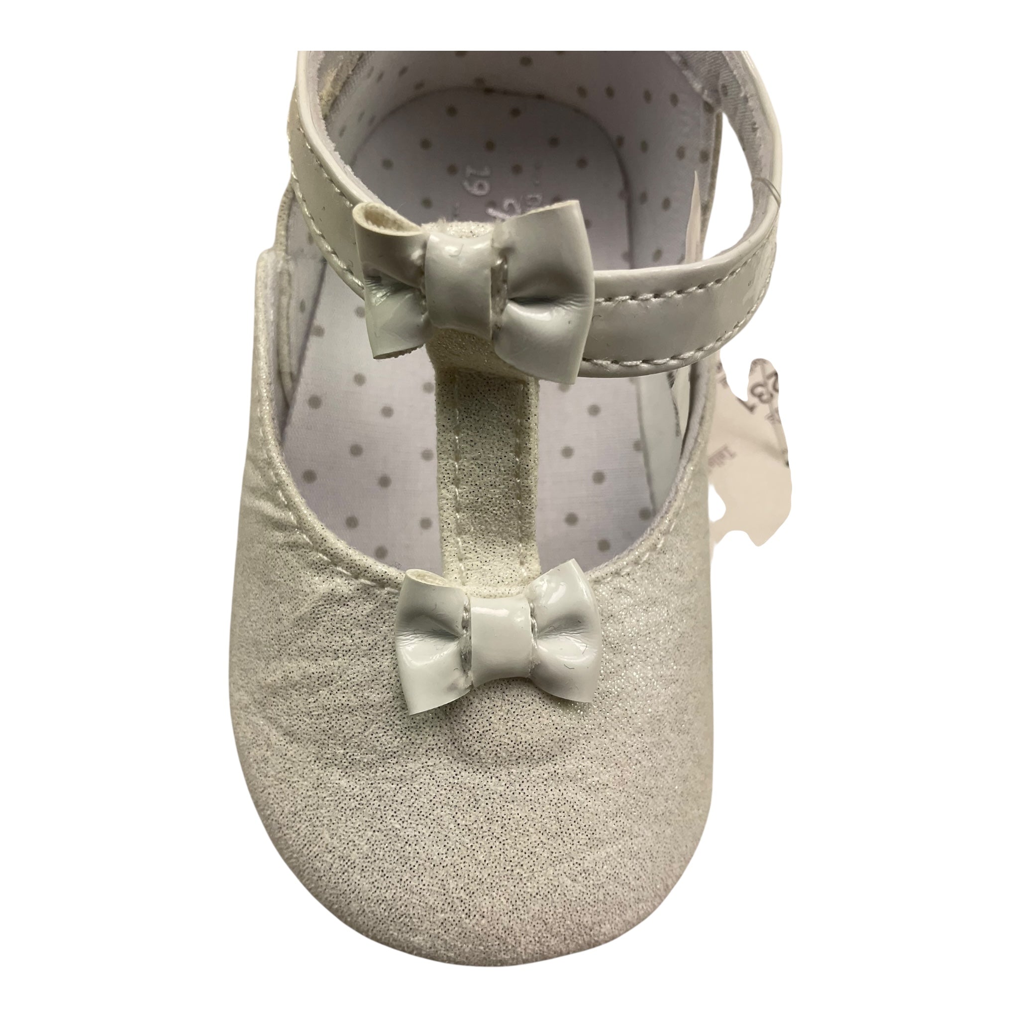 Mayoral Ballerina Tinta Unita con Fiocco per Neonata 9231 BIANCO MAYORAL 