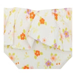 Mefui Costume 2 Pezzi Fascia-Slip Tinta Unita con Fantasia per Bambina MJ250201X08 PANNA MEFUI 