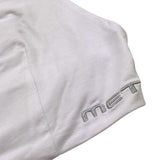 Met Top Tinta Unita con Elastico per Bambina ME162 BIANCO MET 
