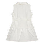 Michael Kors Abito Giromanica Tinta Unita con Ricami per Neonata R30309 BIANCO MICHAEL KORS 