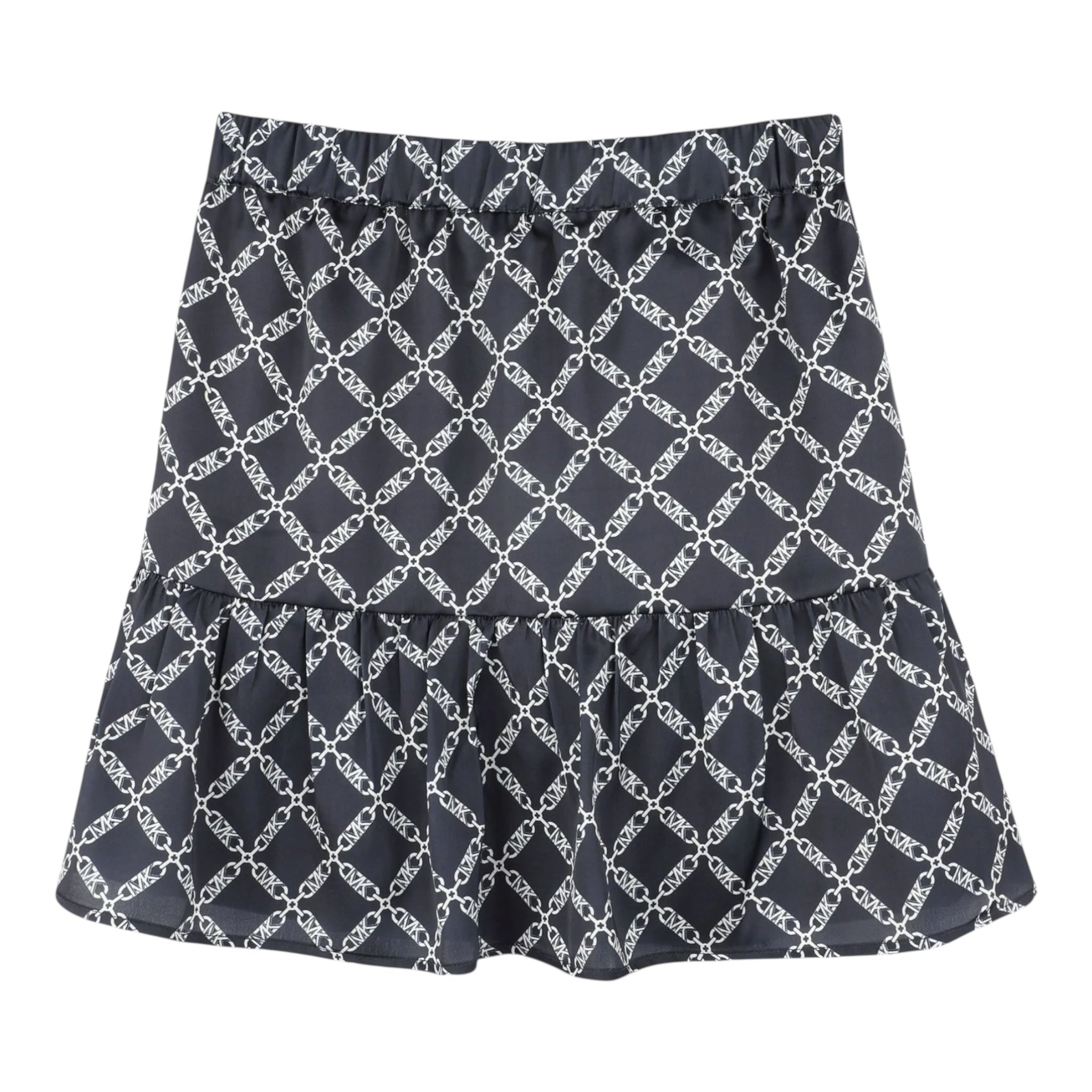 Michael Kors Gonna Tinta Unita con Stampe Logo per Bambina R30339 BLU MICHAEL KORS 