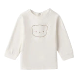 Mini Banda Completo 3 Pezzi Cardigan-Pantalone-Shirt per Neonato 3B670 BEIGE MINI BANDA 