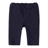 Minibanda Pantalone Tinta Unita con Elastico In Vita per Neonato 3B622 BLU MINIBANDA 