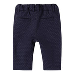 Minibanda Pantalone Tinta Unita con Elastico In Vita per Neonato 3B622 BLU MINIBANDA 