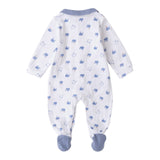 Minibanda Tutina Manica Lunga Tinta Unita con Stampe per Neonato 3B669 BIANCO MINIBANDA 