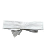 Miss Blumarine Fascia Tinta Unita con Fiocco per Neonata IA3124 BIANCO MISS BLUMARINE 