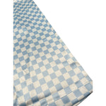 Miss Grant Pantalone Bicolore con Fantasia A Quadri Bianco/Azzurro per Bambina MG0565 BIANCO/AZZURRO MISS GRANT 