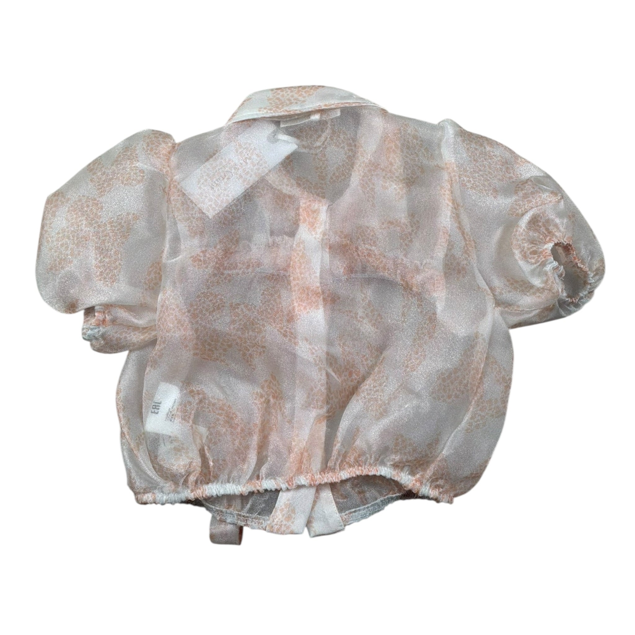 Miss Grant Camicia Mezza Manica Tinta Unita per Neonata MG1252 ROSA MISS GRANT 
