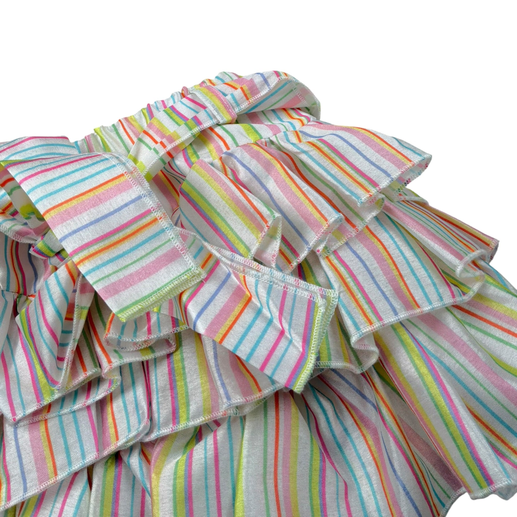 Miss Grant Gonna Fantasia A Righe con Elastico In Vita Multicolor per Neonata MG1351X MULTICOLOR MISS GRANT 