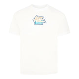 Missoni T-Shirt Girocollo Tinta Unita con Stampa per Bambino GW8P51 BIANCO MISSONI 