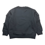 Missoni Felpa Tinta Unita Girocollo con Stampa per Bambina MV4P60 NERO MISSONI 