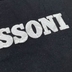 Missoni T-Shirt Girocollo Tinta Unita con Paillettes per Bambina MV8A11 NERO MISSONI 