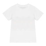 Missoni T-Shirt Girocollo Tinta Unita con Stampa per Bambino MW8P91 BIANCO MISSONI 