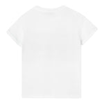Missoni T-Shirt Girocollo Tinta Unita con Stampa per Bambino MW8Q41 BIANCO MISSONI 