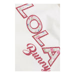 Monnalisa Canotta Girocollo Tinta Unita con Stampa per Bambina 113607AF BIANCO MONNALISA 