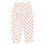 Monnalisa Pantalone tinta unita con Stampa Fragole Beige per Bambina 11C420 BEIGE MONNALISA 