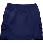 Monnalisa Gonna Tinta Unita con Elastico In Vita per Bambina 17E700 BLU MONNALISA 