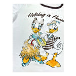 Monnalisa T-Shirt Girocollo Tinta Unita con Stampa per Bambina 197603SS BIANCO MONNALISA 