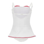 Monnalisacostume Tinta Unita con Stampa per Neonata 19E066N BIANCO MONNALISA 