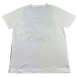 Monnalisa T-Shirt Girocollo Tinta Unita con Stampa per Bambino 253611 BIANCO MONNALISA 