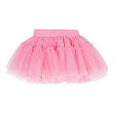 Monnalisa Gonna Tinta Unita con Tulle per Neonata 37DGON FUXIA MONNALISA 