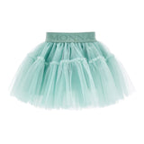 Monnalisa Gonna Tinta Unita In Tulle per Neonata 37EGON VERDE MONNALISA 