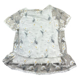 Monnalisa Camicia Velata Tinta Unita con Canotta per Bambina 711611 BIANCO MONNALISA 