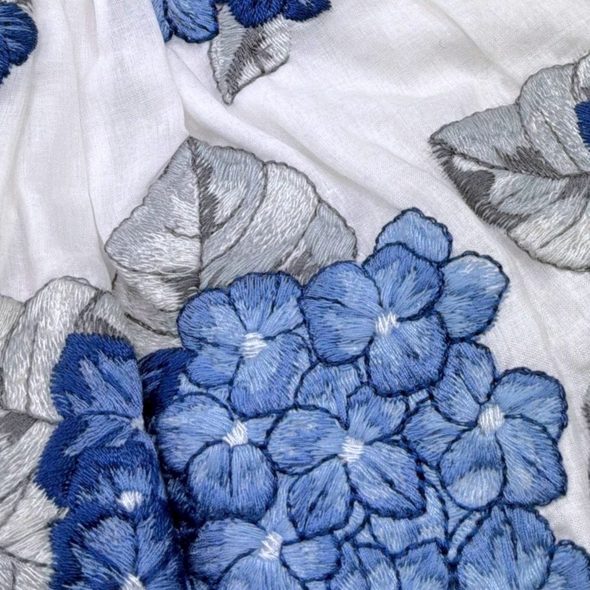 Monnalisa Abito Bicolore con Fantasia Fiori per Bambina 717928 BIANCO/BLU MONNALISA 
