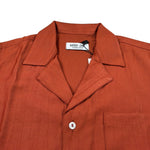 Mood_One Camicia Mezza Manica Tinta Unita per Bambino 3019 RUGGINE MOOD_ONE 