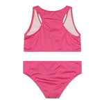 Moschino Costume 2 Pezzi Top-Mutandina Tinta Unita per Bambina HAL00P FUXIA MOSCHINO 